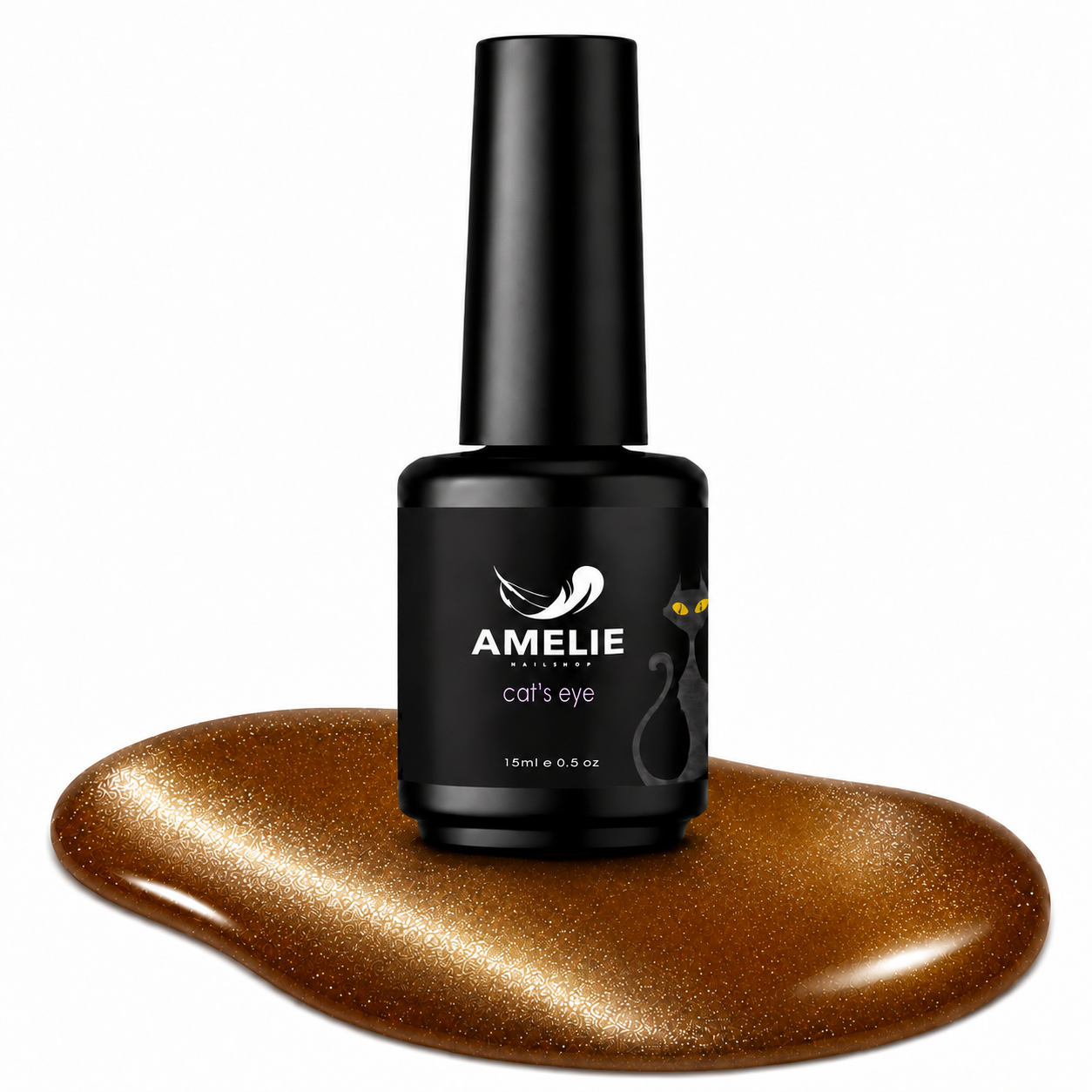 Amelie Nails Cat Eyes Chicano Braun  65* 15ml