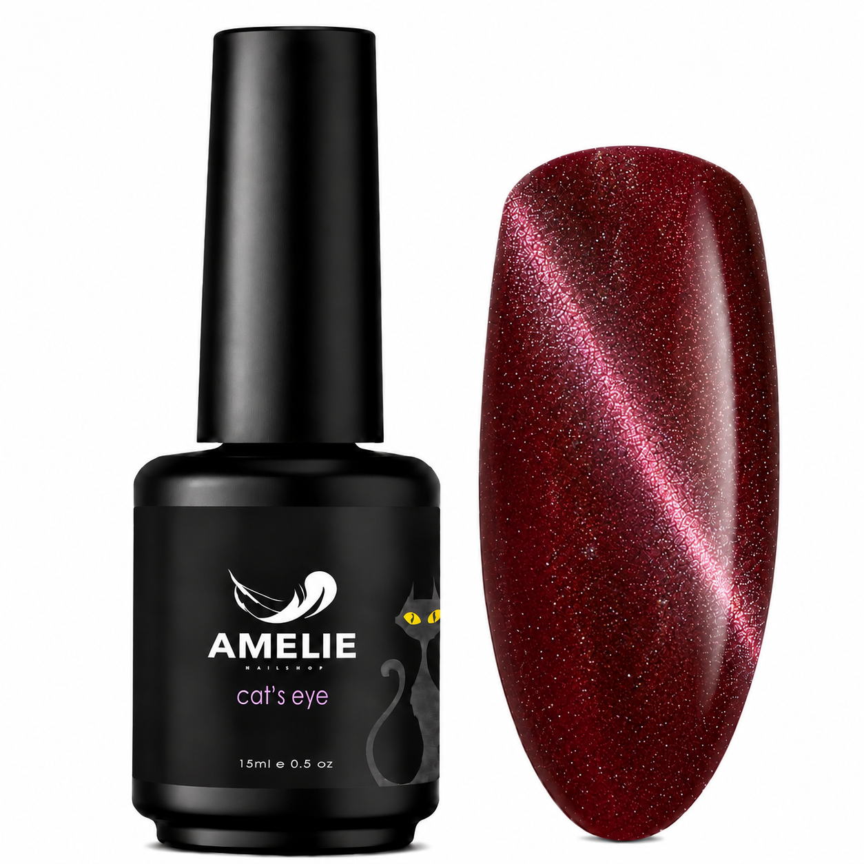 Amelie Nails Cat Eyes Lutic Rot 64* 10ml