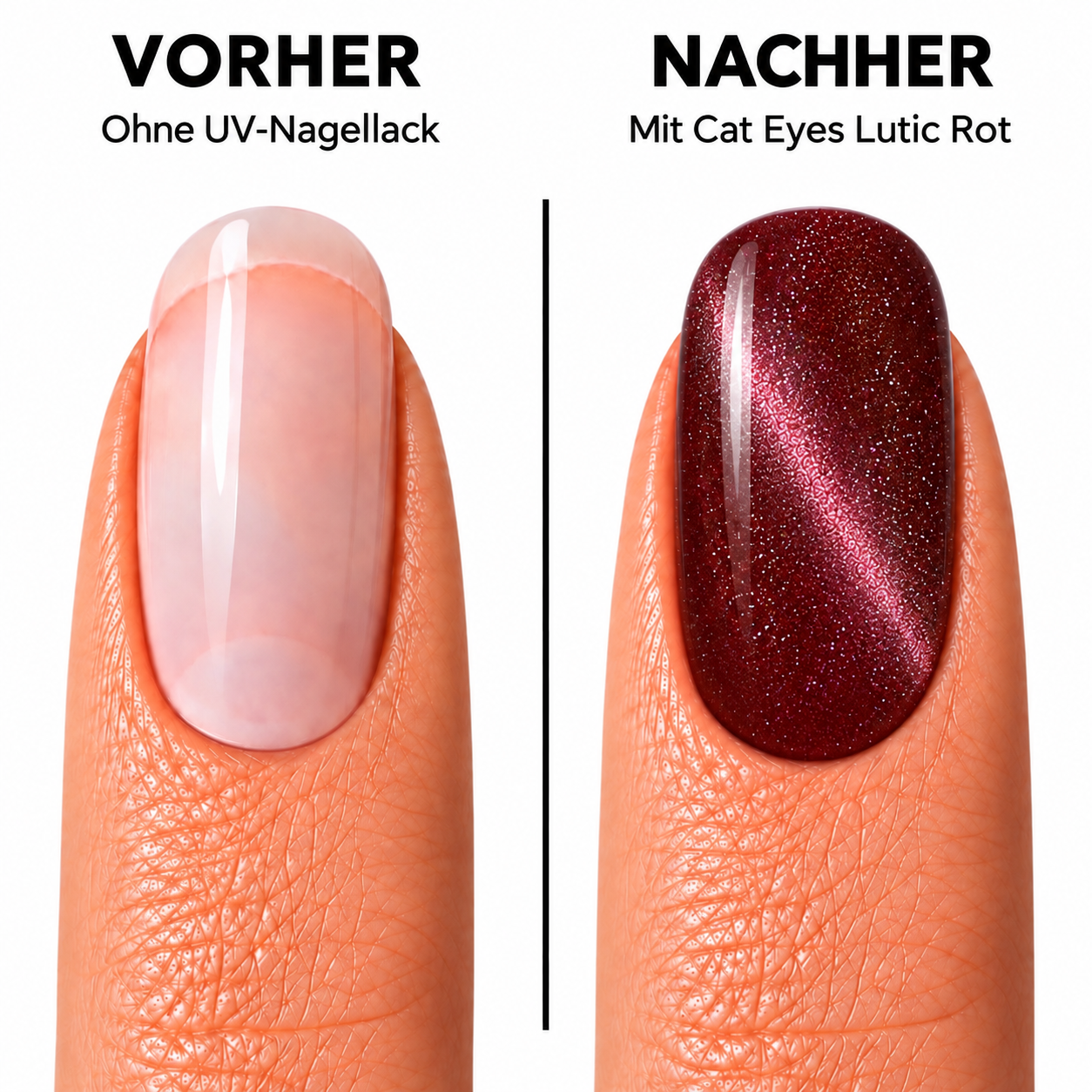 Amelie Nails Cat Eyes Lutic Rot 64* 10ml
