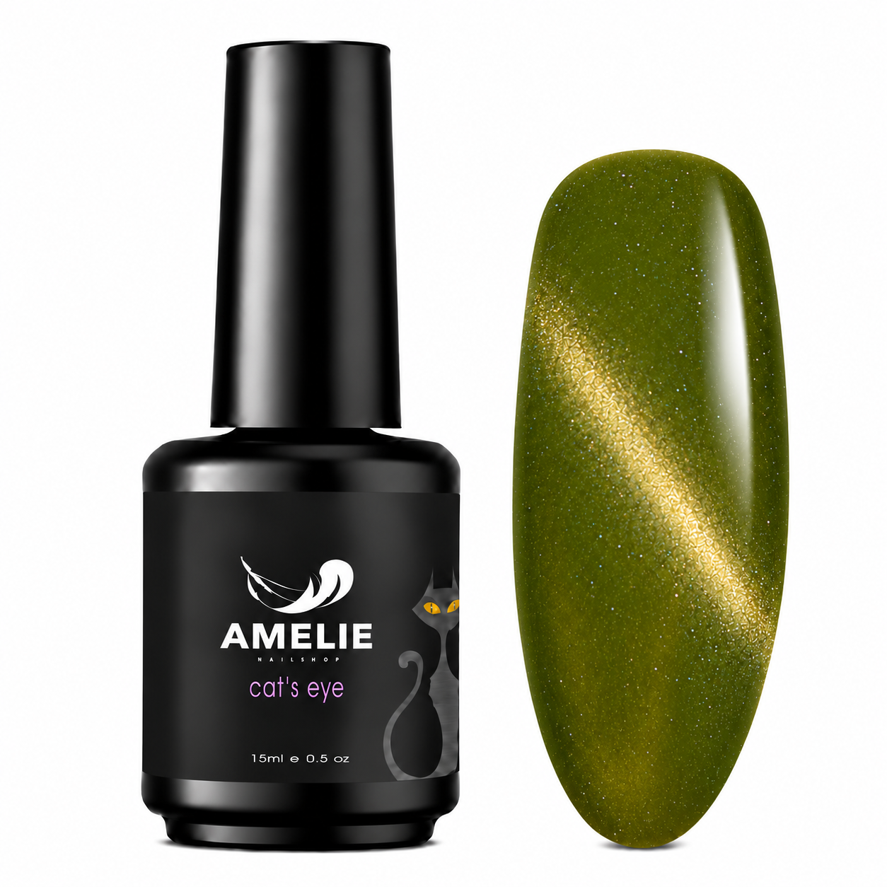 Cat Eyes Gel Polish Modena Olive 54* 15ml