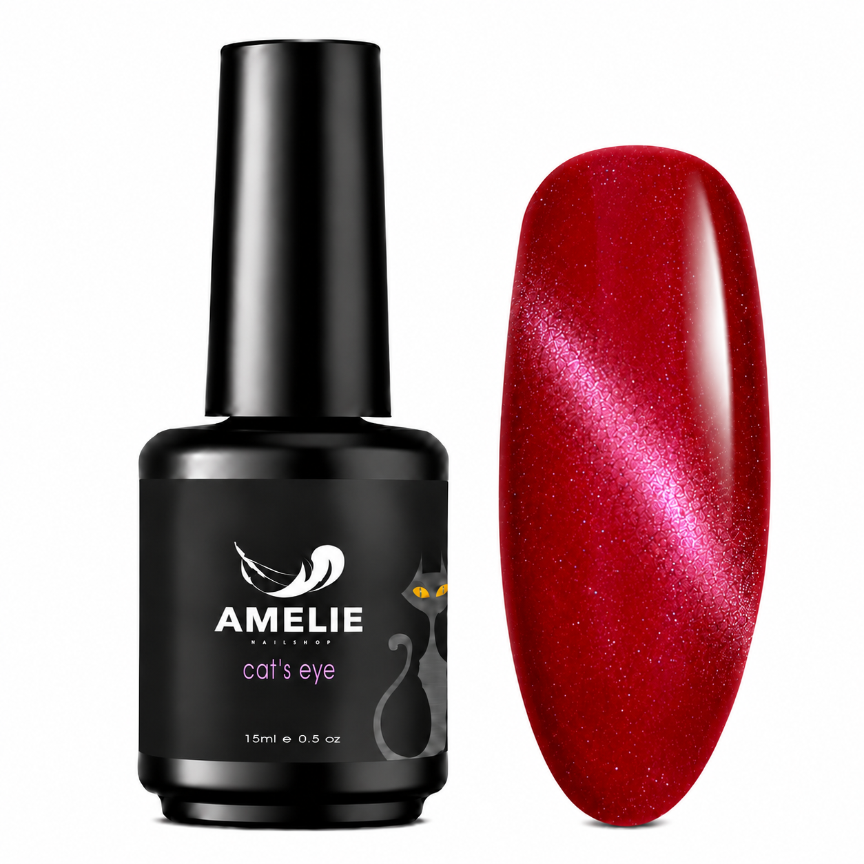 Amelie Nails Cat Eyes Imola Rot 53* 10ml