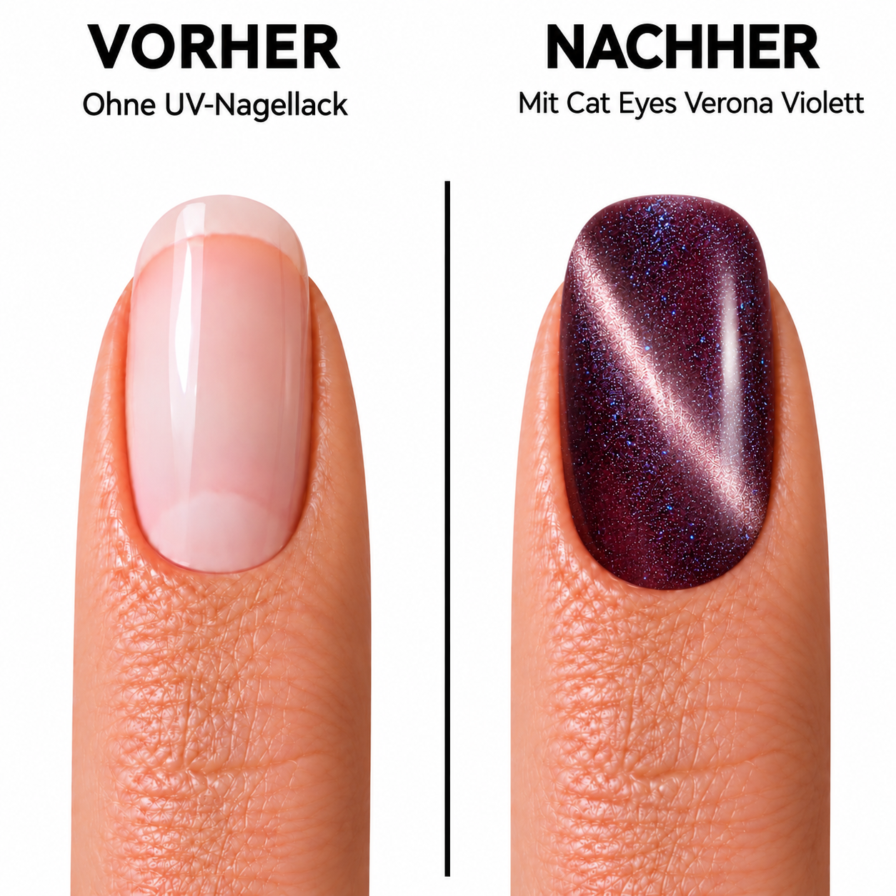 Amelie Nails Cat Eyes Verona Violett  50* 10ml