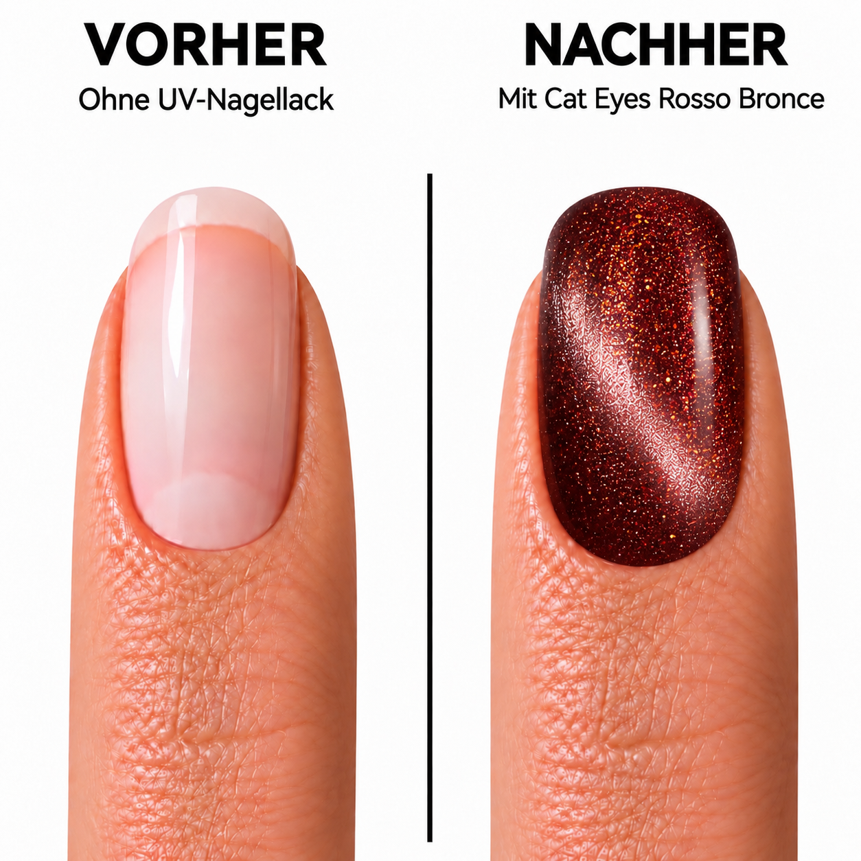 Amelie Nails Cat Eyes Rosso Bronce 49* 15ml
