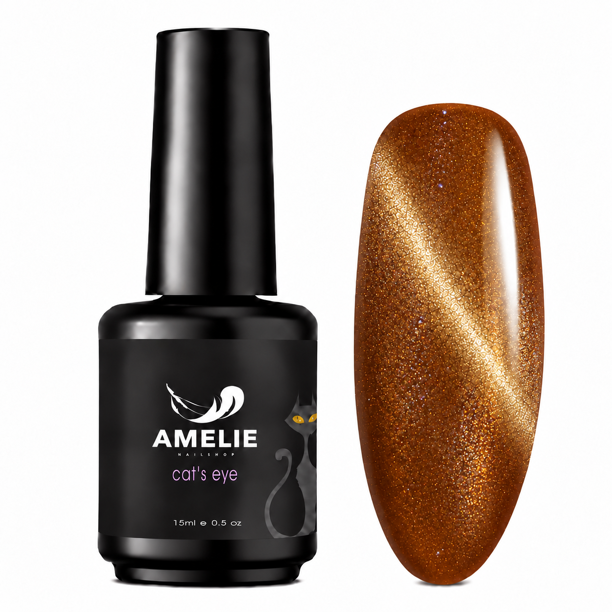 Amelie Nails Cat Eyes Bronze Honey 45* 15ml