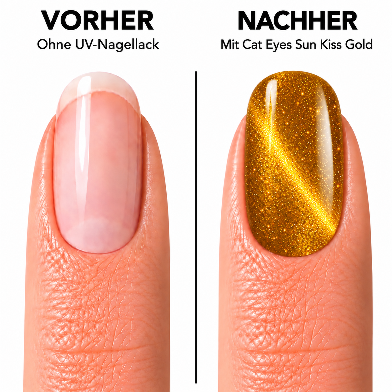 Amelie Nails Cat Eyes Sun Kiss Gold 44* 15ml