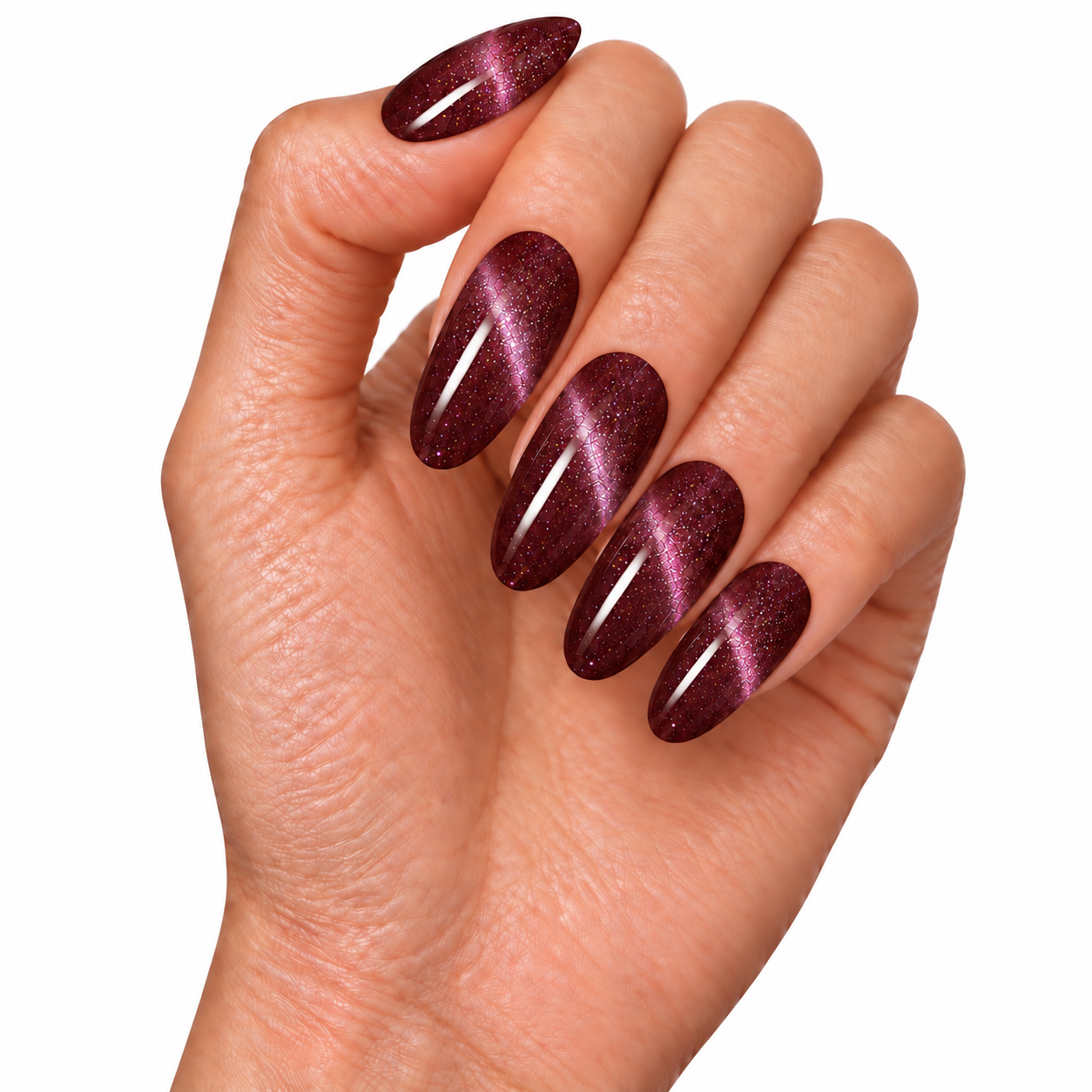 Amelie Nails Cat Eyes Merlot Rot 35* 10ml