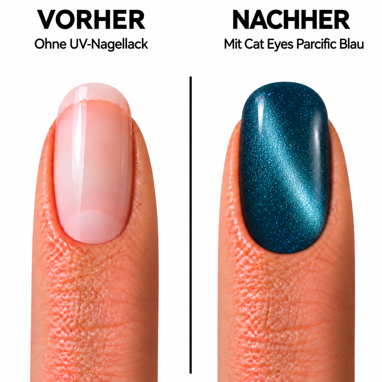 Amelie Nails Cat Eyes Gel Pacific Blau 34* 10ml
