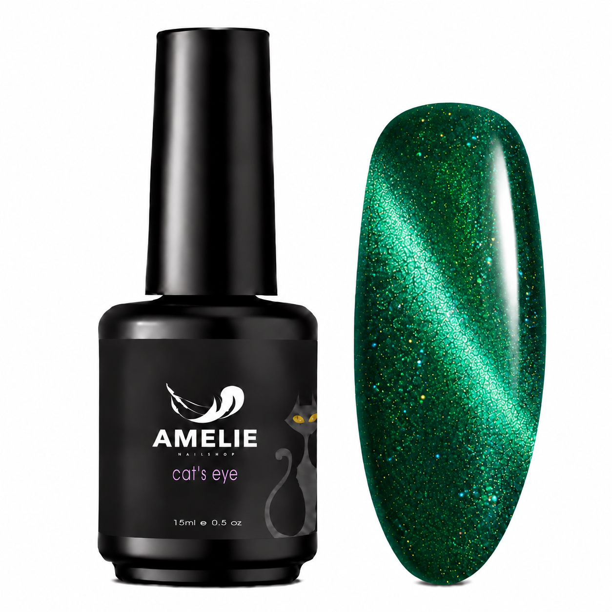 Amelie Nails Cat Eyes Marino Grün 37* 15ml
