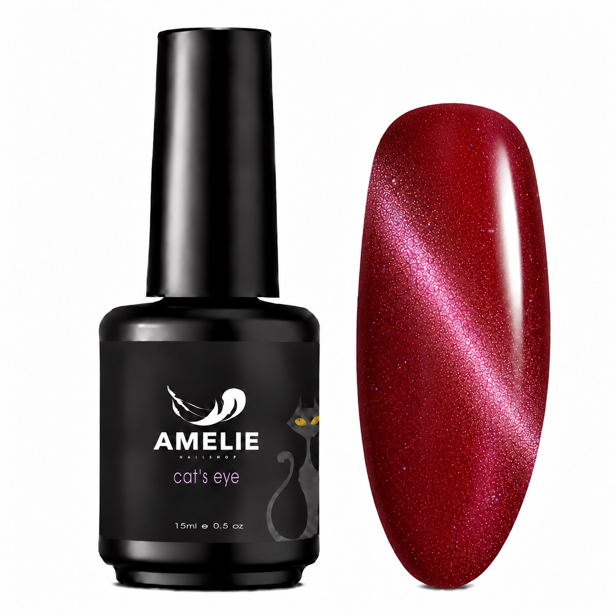 Amelie Nails Cat Eyes Granata Rot 33* 15ml