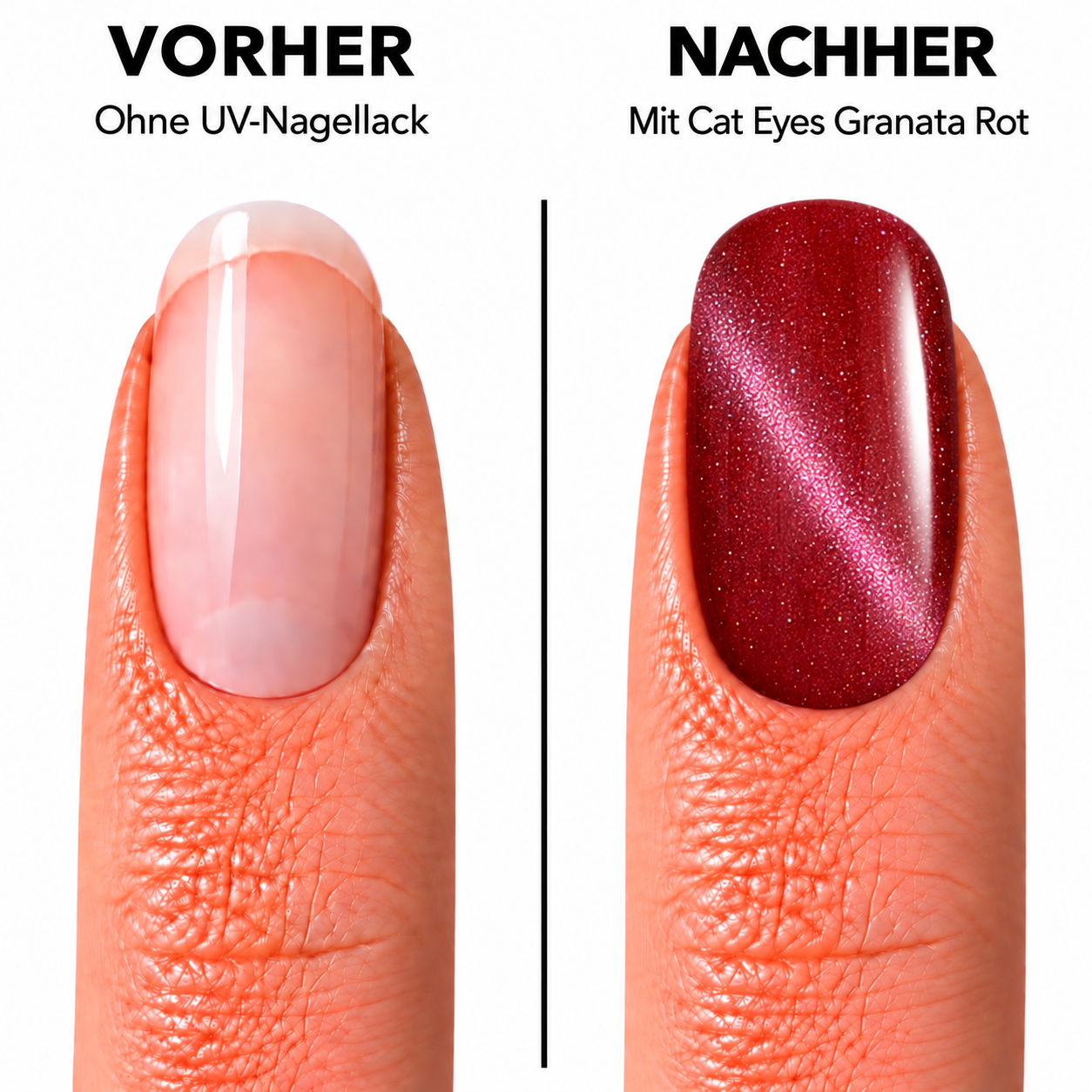 Amelie Nails Cat Eyes Granata Rot 33* 15ml