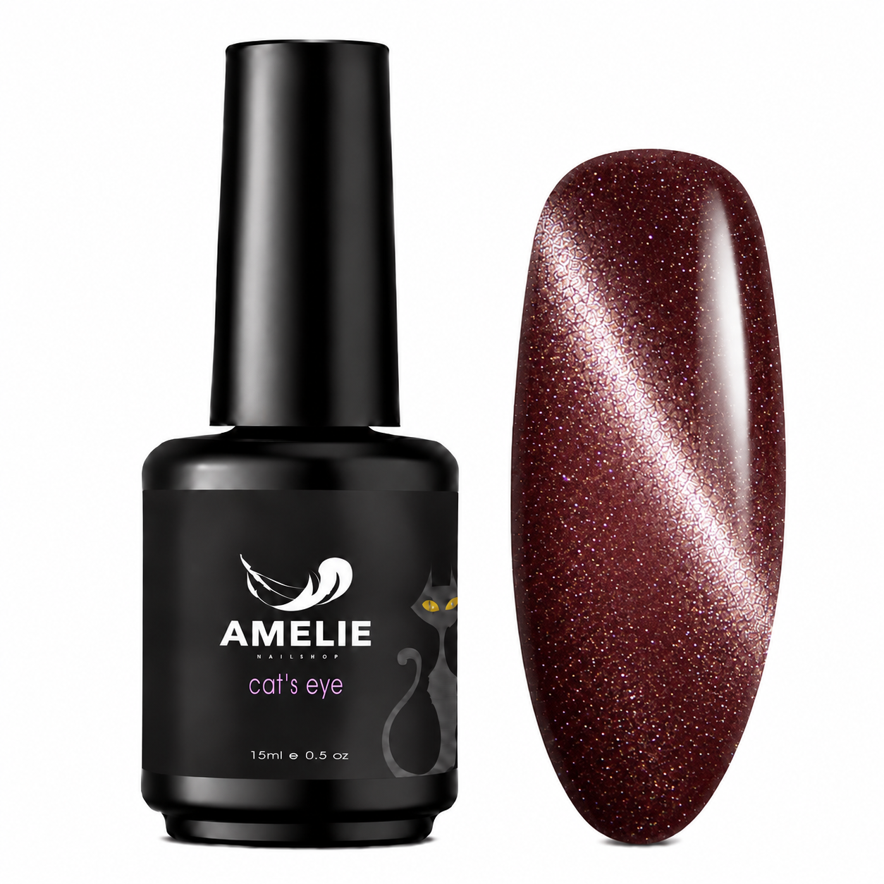 Amelie Nails Cat Eyes Siena Braun 32* 15ml