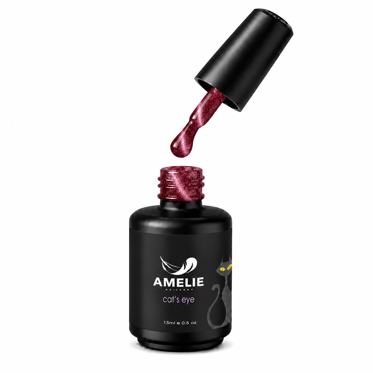 Amelie Nails Cat Eyes Ravello Rot   30* 15ml