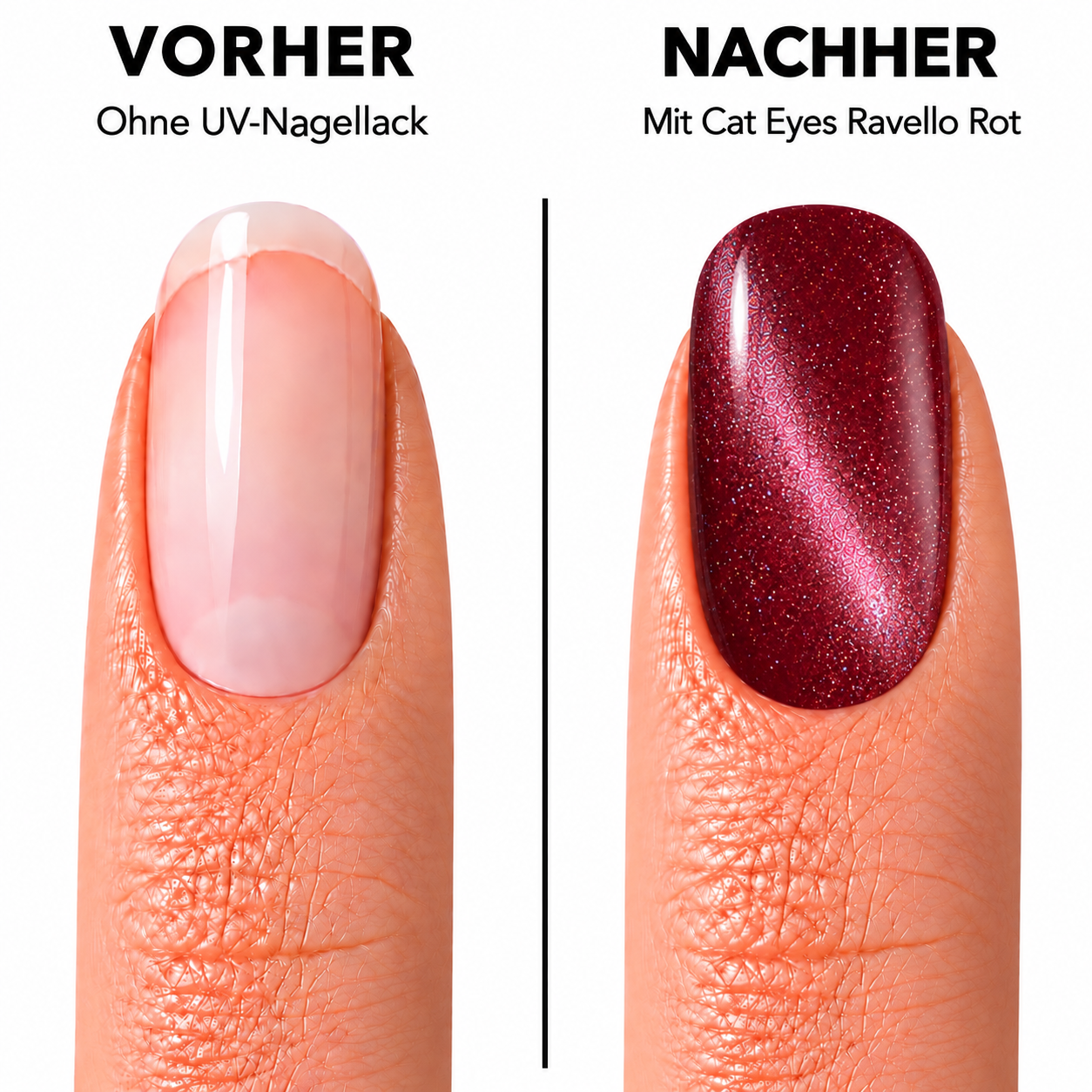 Amelie Nails Cat Eyes Ravello Rot   30* 15ml