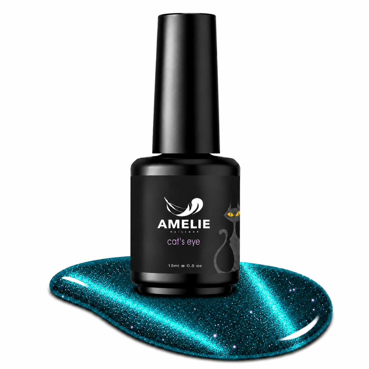 Amelie Nails Cat Eyes Nerina Türkis 28* 10ml