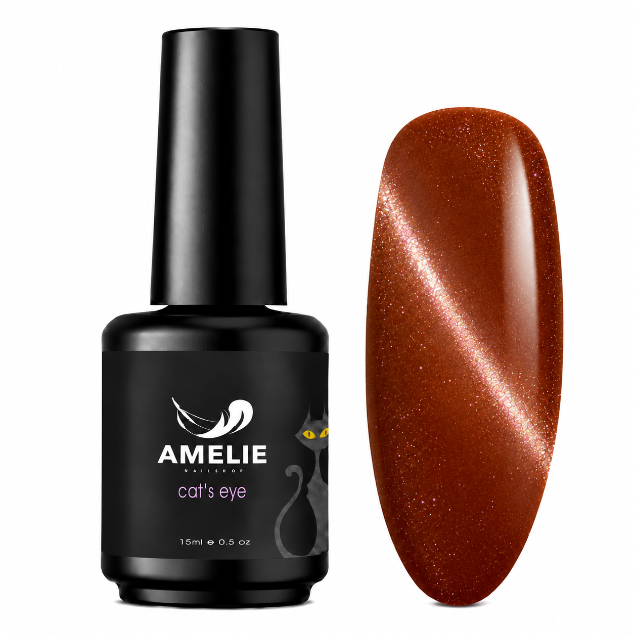 Amelie Nails Cat Eyes Verona Kupfer 27* 15ml