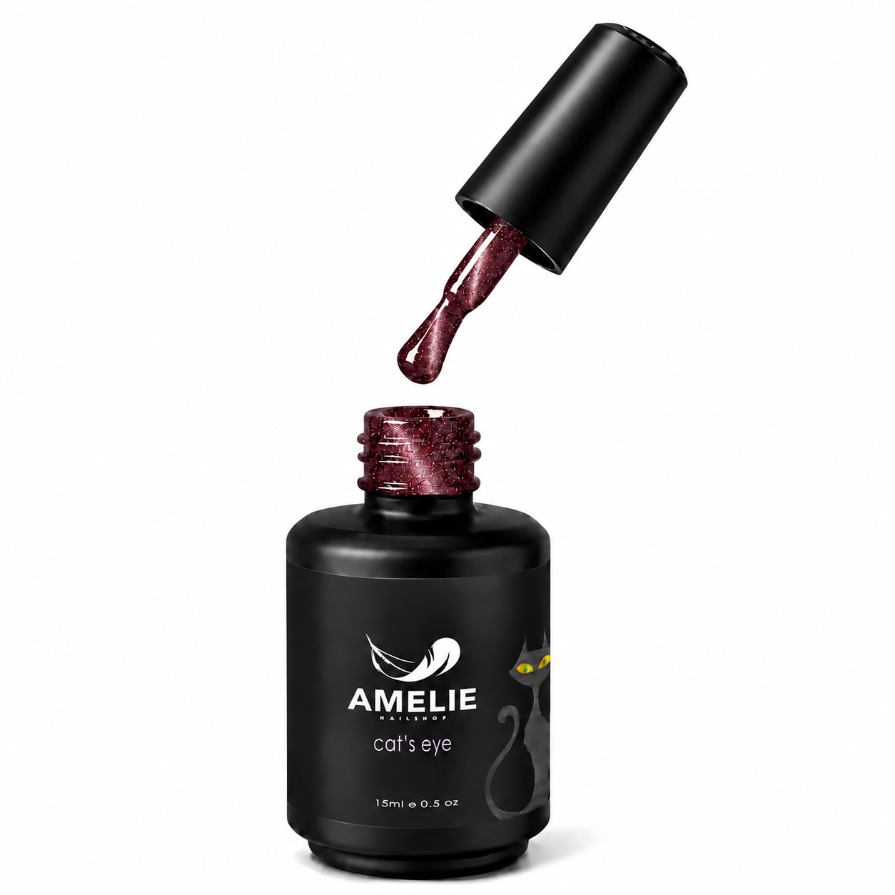 Amelie Nails Cat Eyes Sorella Rot 25* 10ml