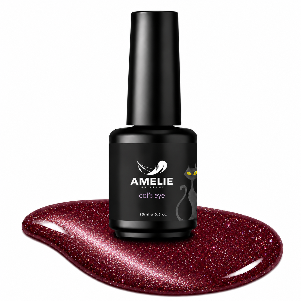 Amelie Nails Cat Eyes Sorella Rot 25* 10ml