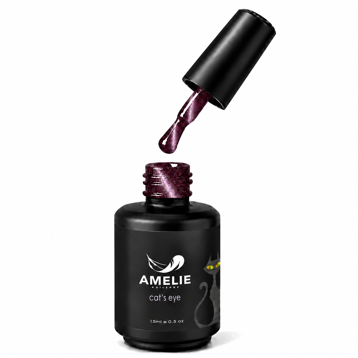 Amelie Nails Cat Eyes Valeria Weinrot 19* 15ml