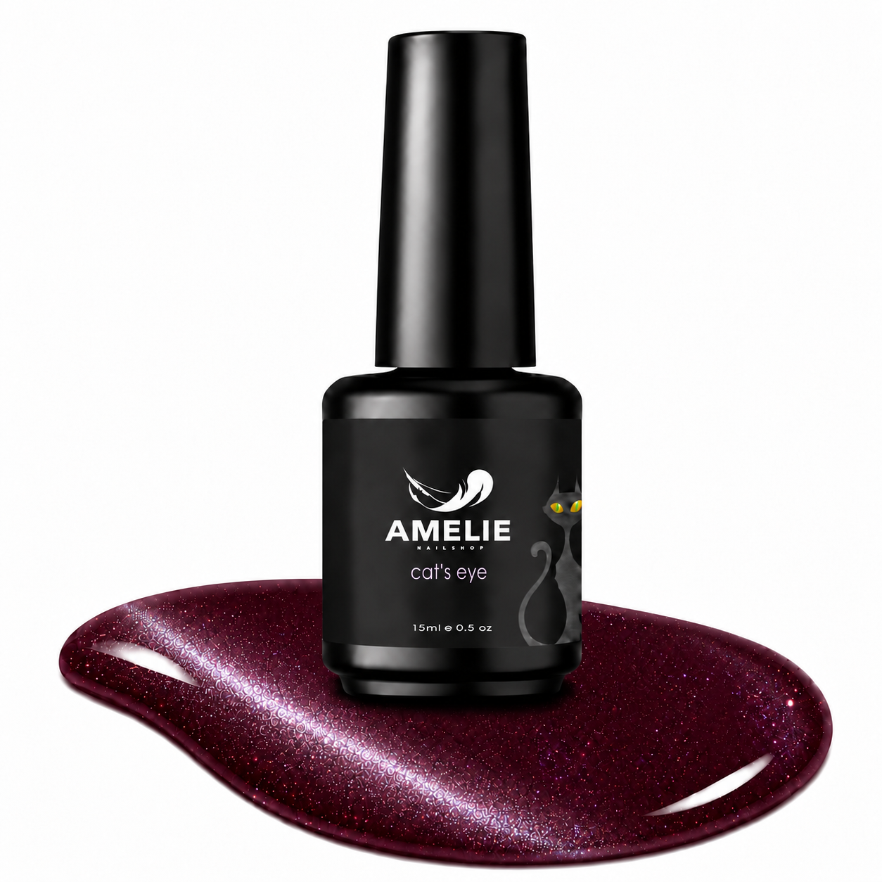 Amelie Nails Cat Eyes Valeria Weinrot 19* 15ml