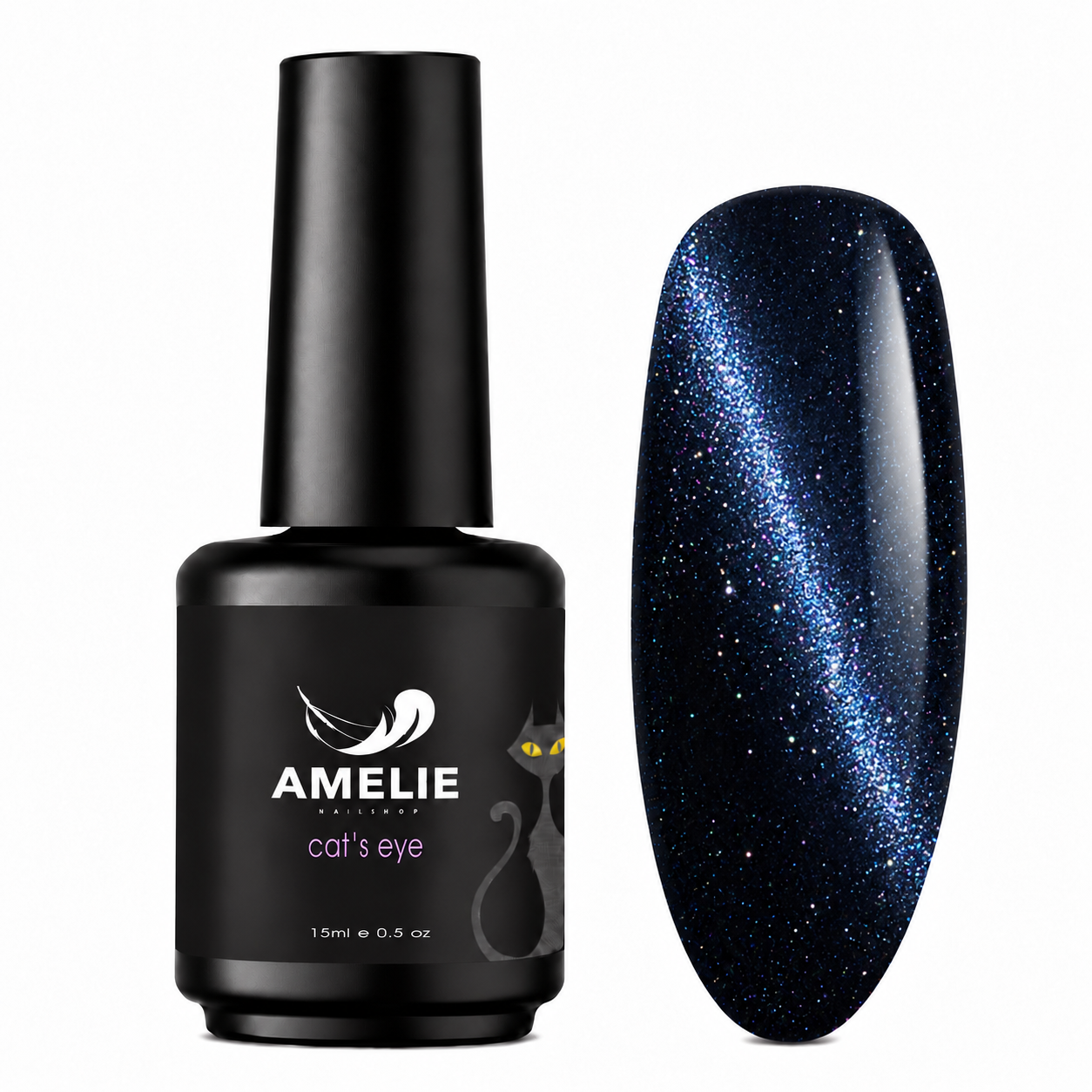 Amelie Nails Cat Eyes Nox Blau  17* 15ml