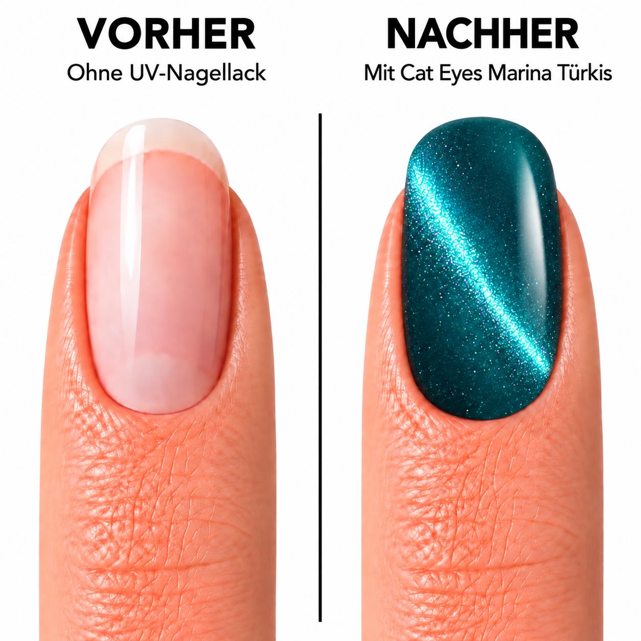 Amelie Nails Cat Eyes Marina Türkis   13* 15ml