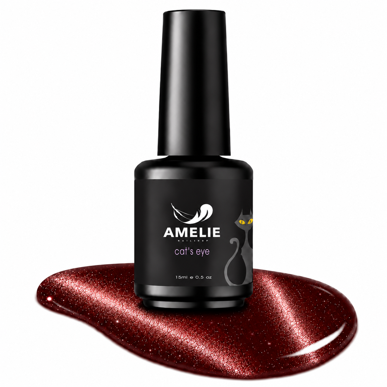 Amelie Nails Cat Eyes Amara Rot 12* 15ml