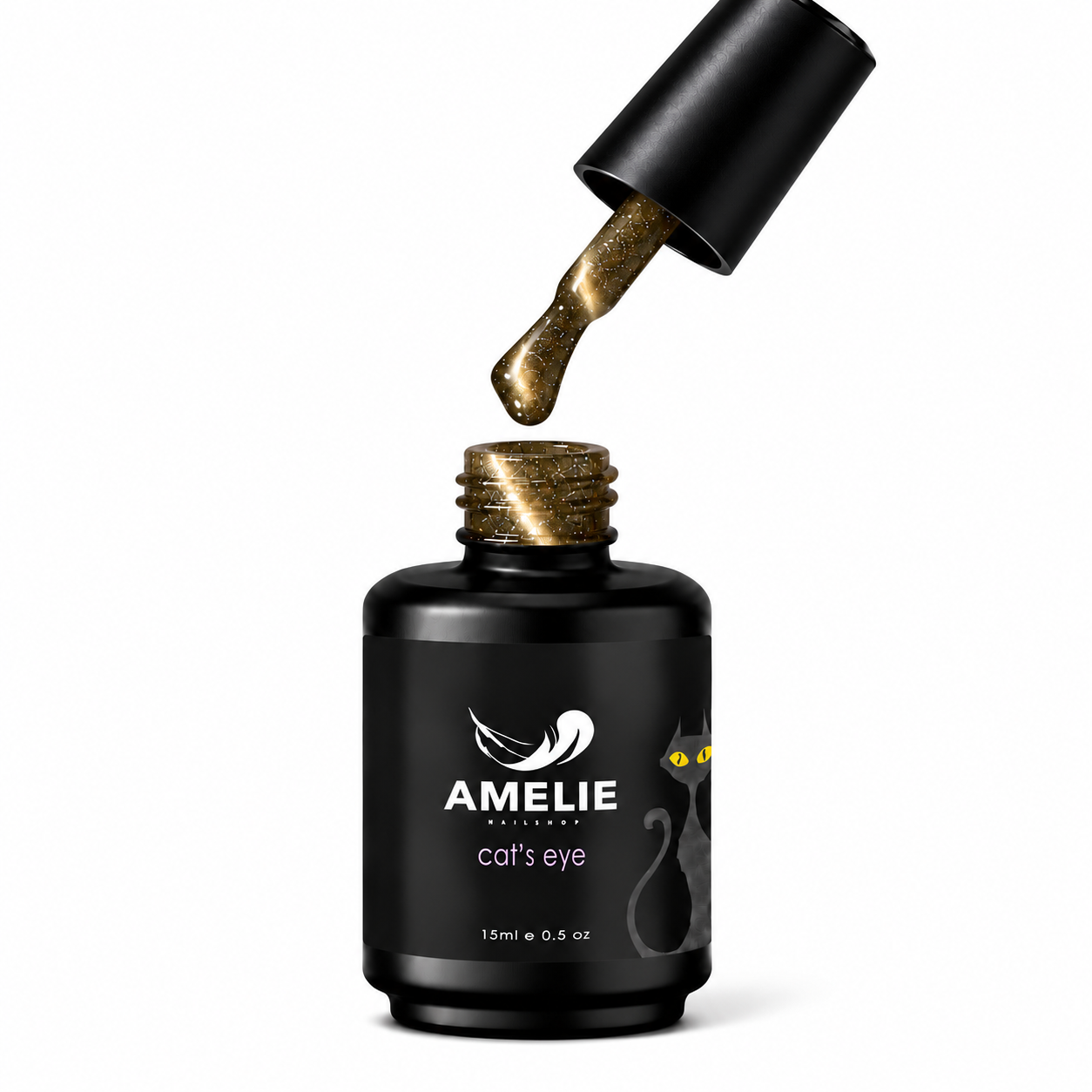Amelie Nails Cat Eyes  Mystic Khaki 08* 15ml
