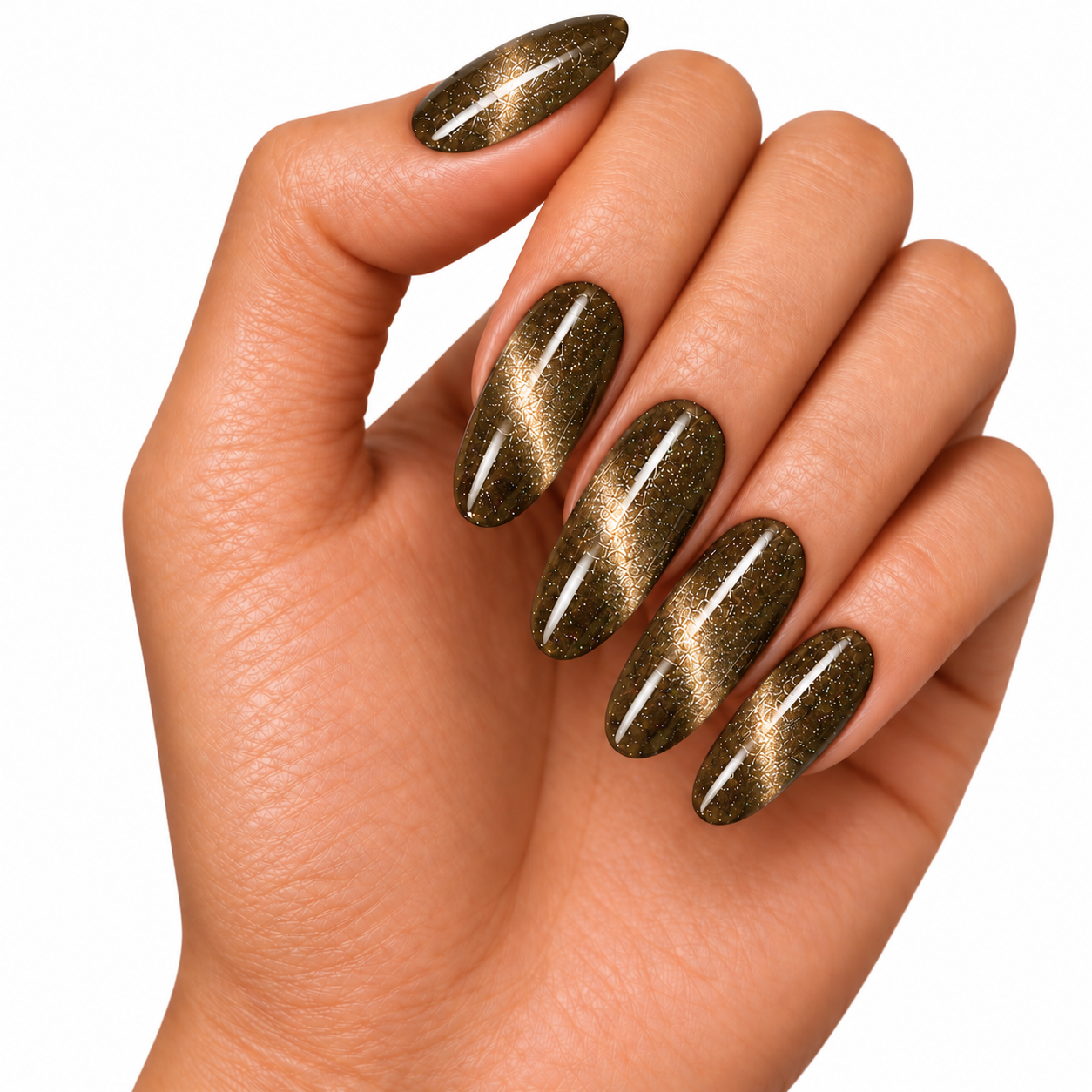 Amelie Nails Cat Eyes  Mystic Khaki 08* 15ml