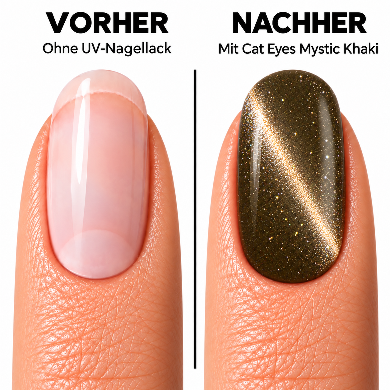 Amelie Nails Cat Eyes  Mystic Khaki 08* 15ml