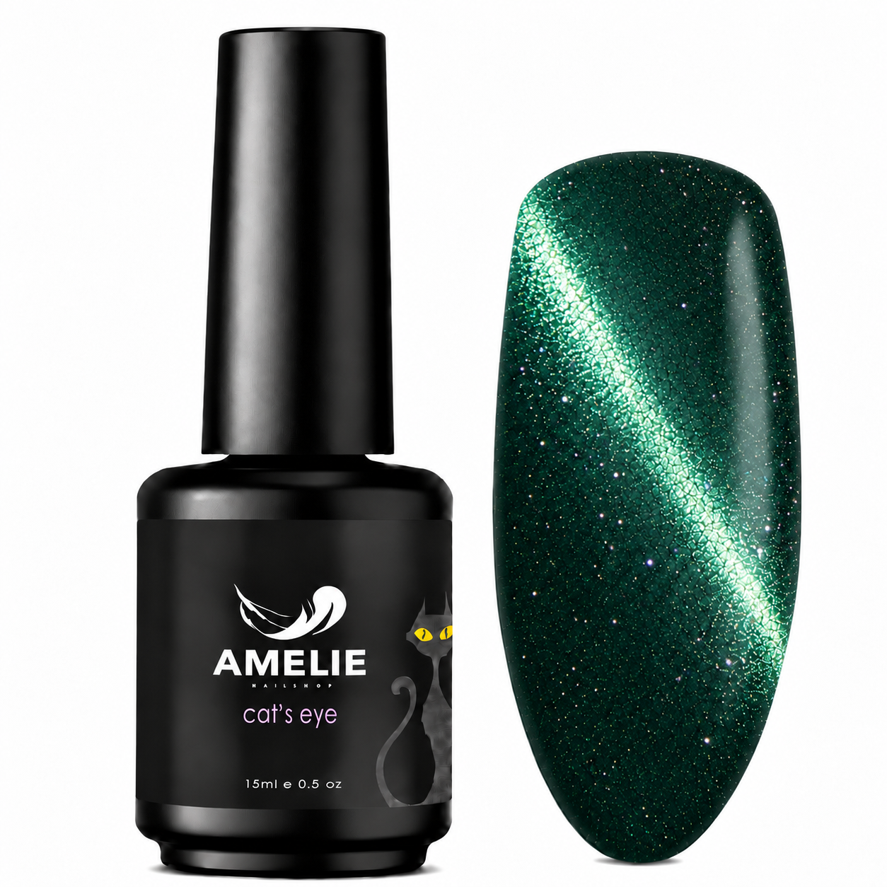 Amelie Nails Cat Eyes Selva Grün 07* 10ml