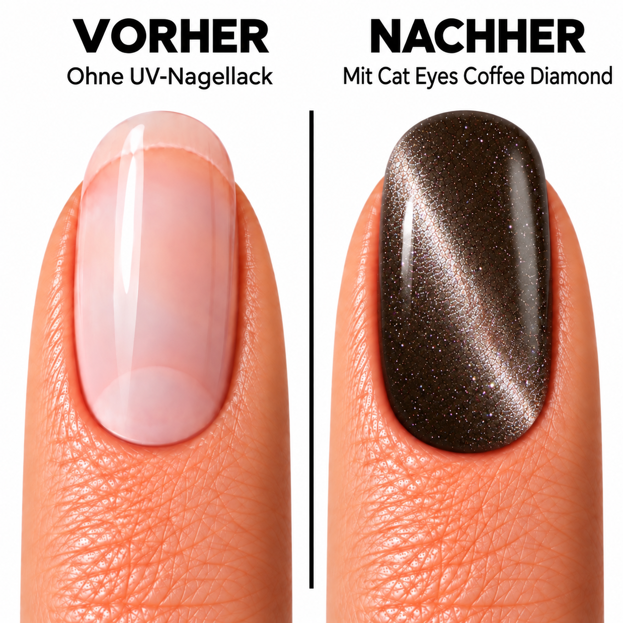 Amelie Nails Cat Eyes Coffee Diamond 03* 15ml