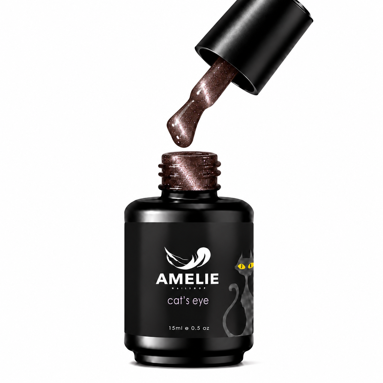 Amelie Nails Cat Eyes Braun Quartz 01* 15ml