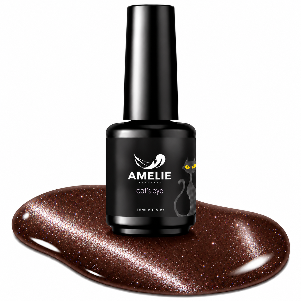 Amelie Nails Cat Eyes Braun Quartz 01* 15ml