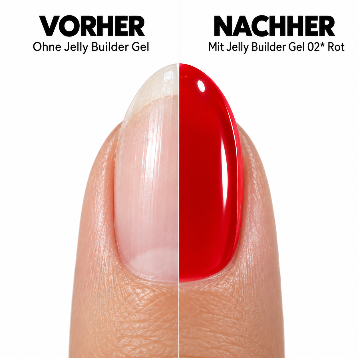 Amelie Nails Jelly Builder Gel 02*- Rot 20ml