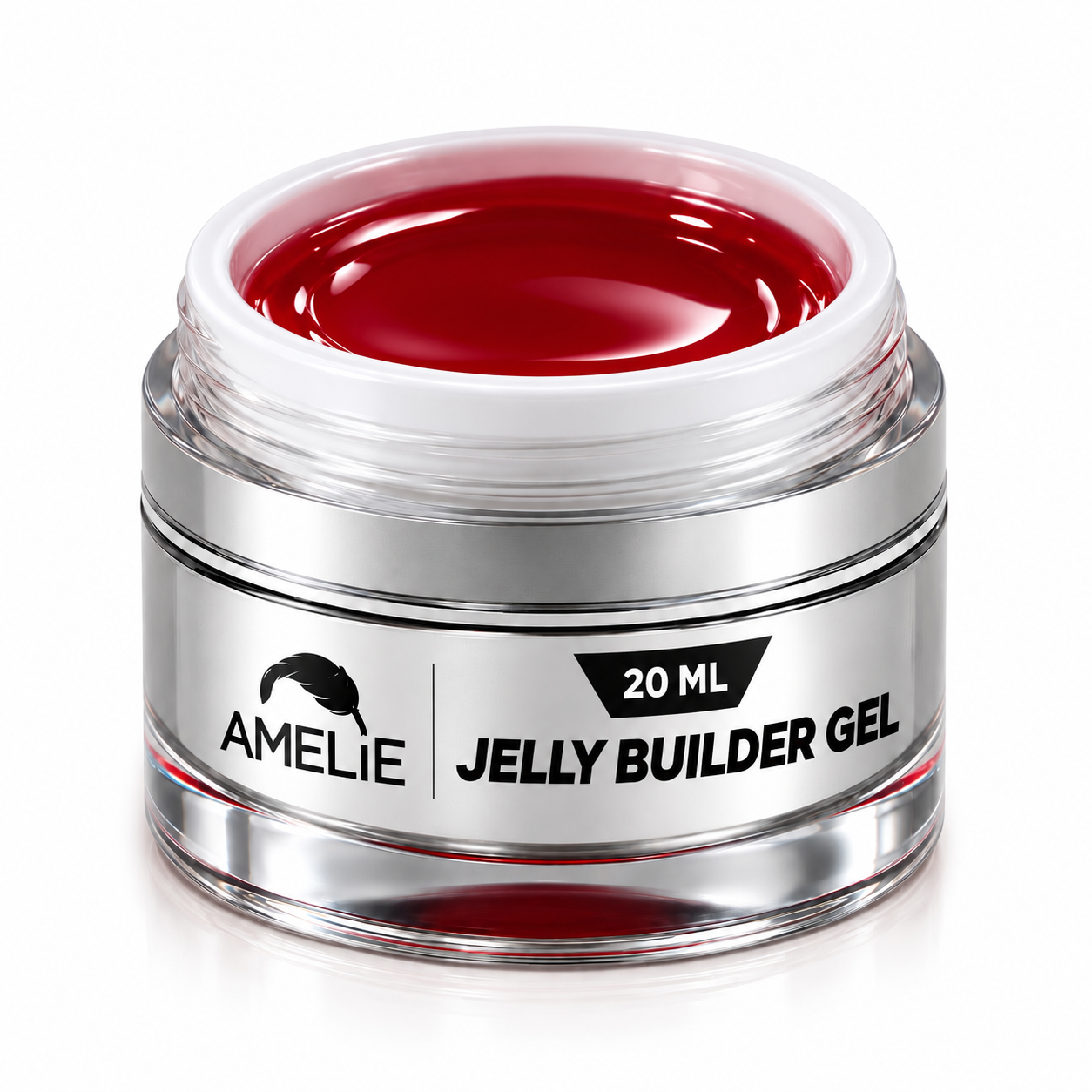 Amelie Nails Jelly Builder Gel 03 - Kirschrot 20ml