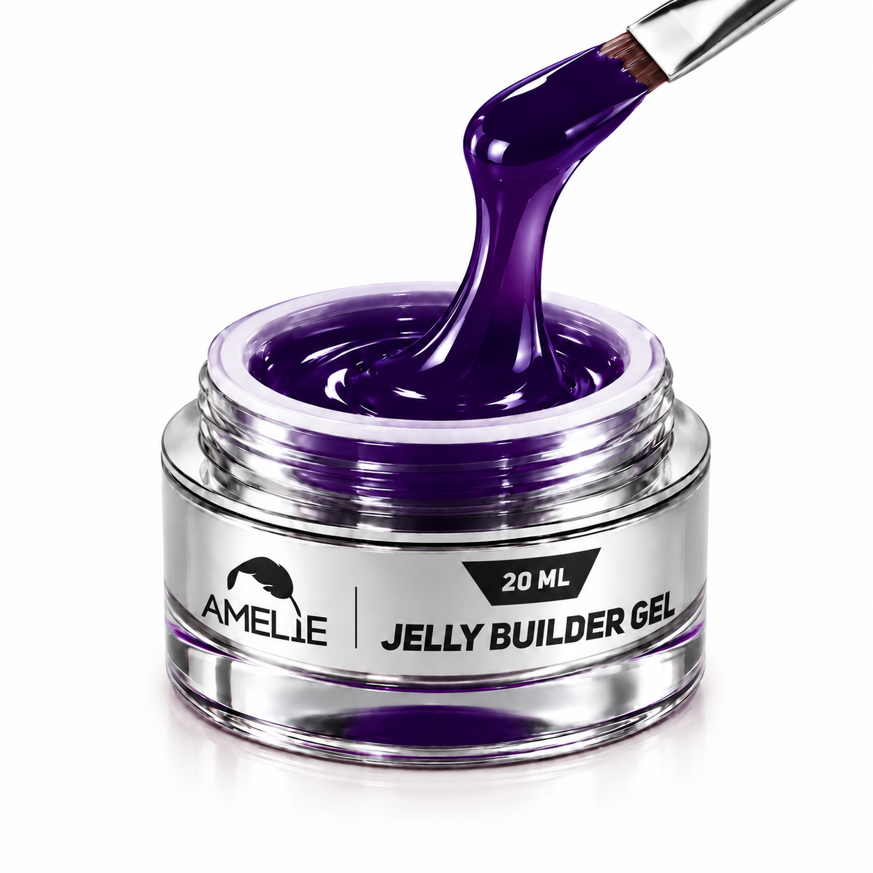 Amelie Nails Jelly Builder Gel 04 – Dunkelviolett 20 ml