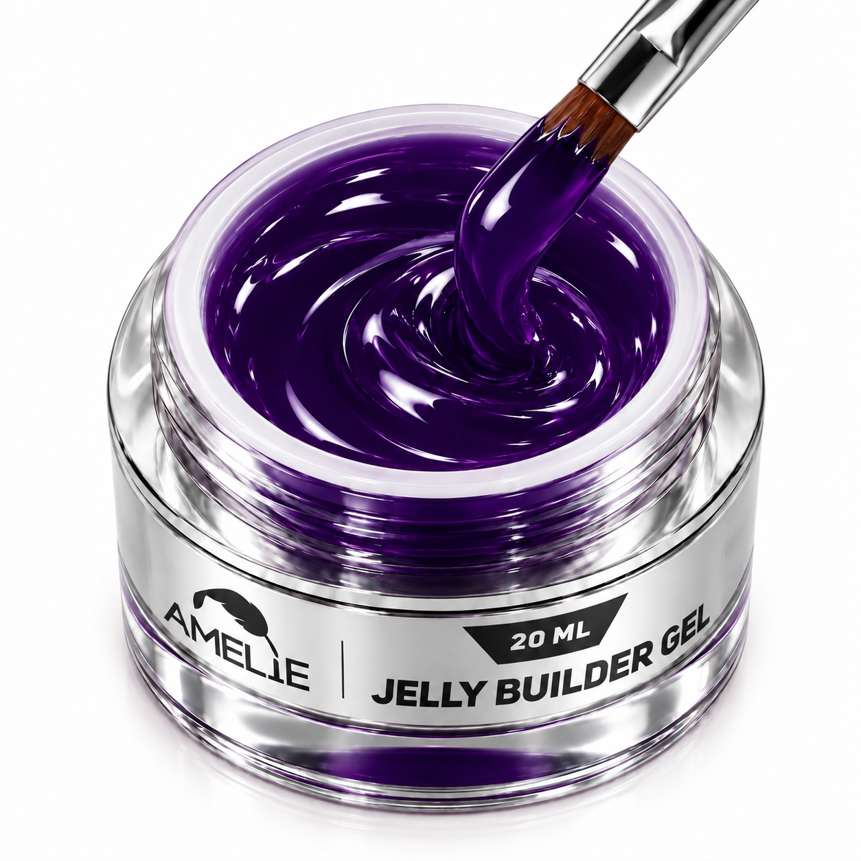 Amelie Nails Jelly Builder Gel 04 – Dunkelviolett 20 ml