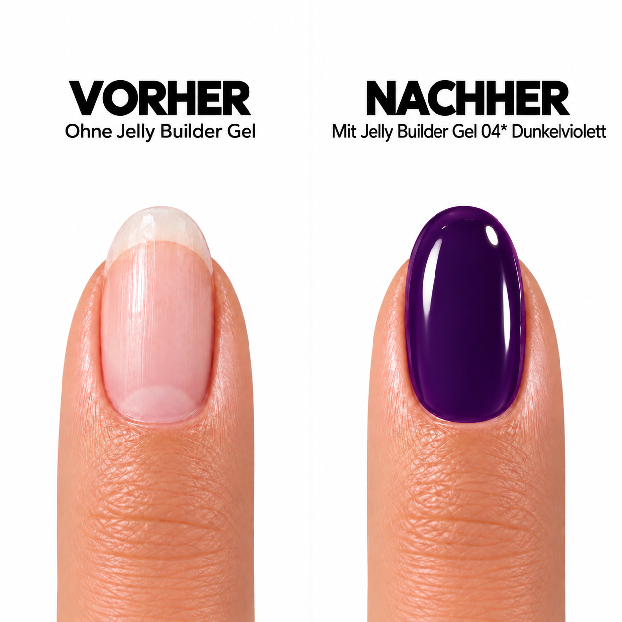 Amelie Nails Jelly Builder Gel 04 – Dunkelviolett 20 ml