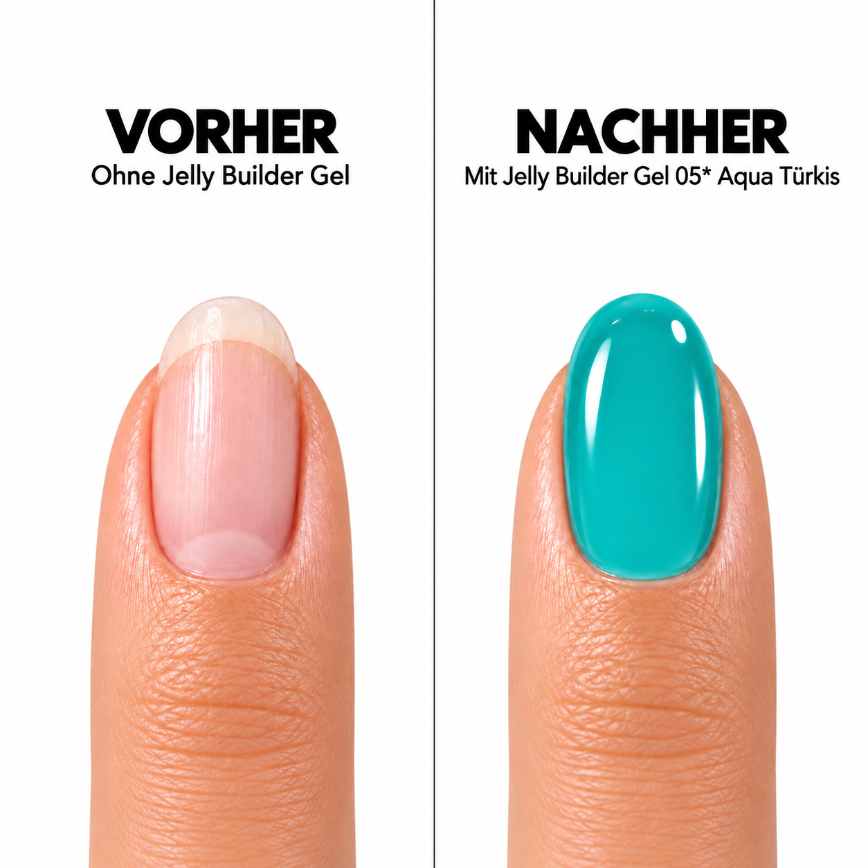 Amelie Nails Jelly Builder Gel 05 - Aqua Türkis 20ml