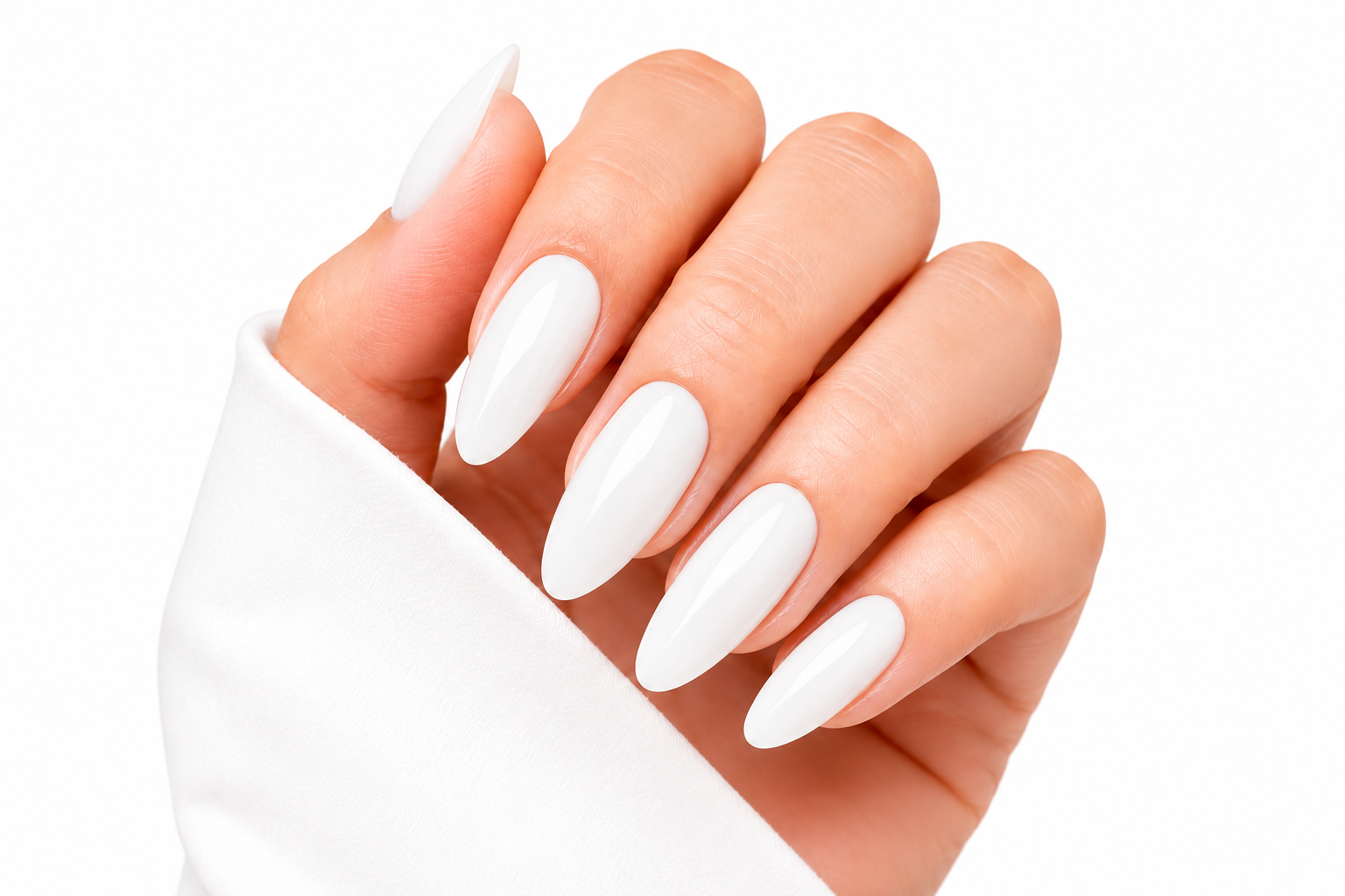 Amelie Nails Acrylgel milchig weiß