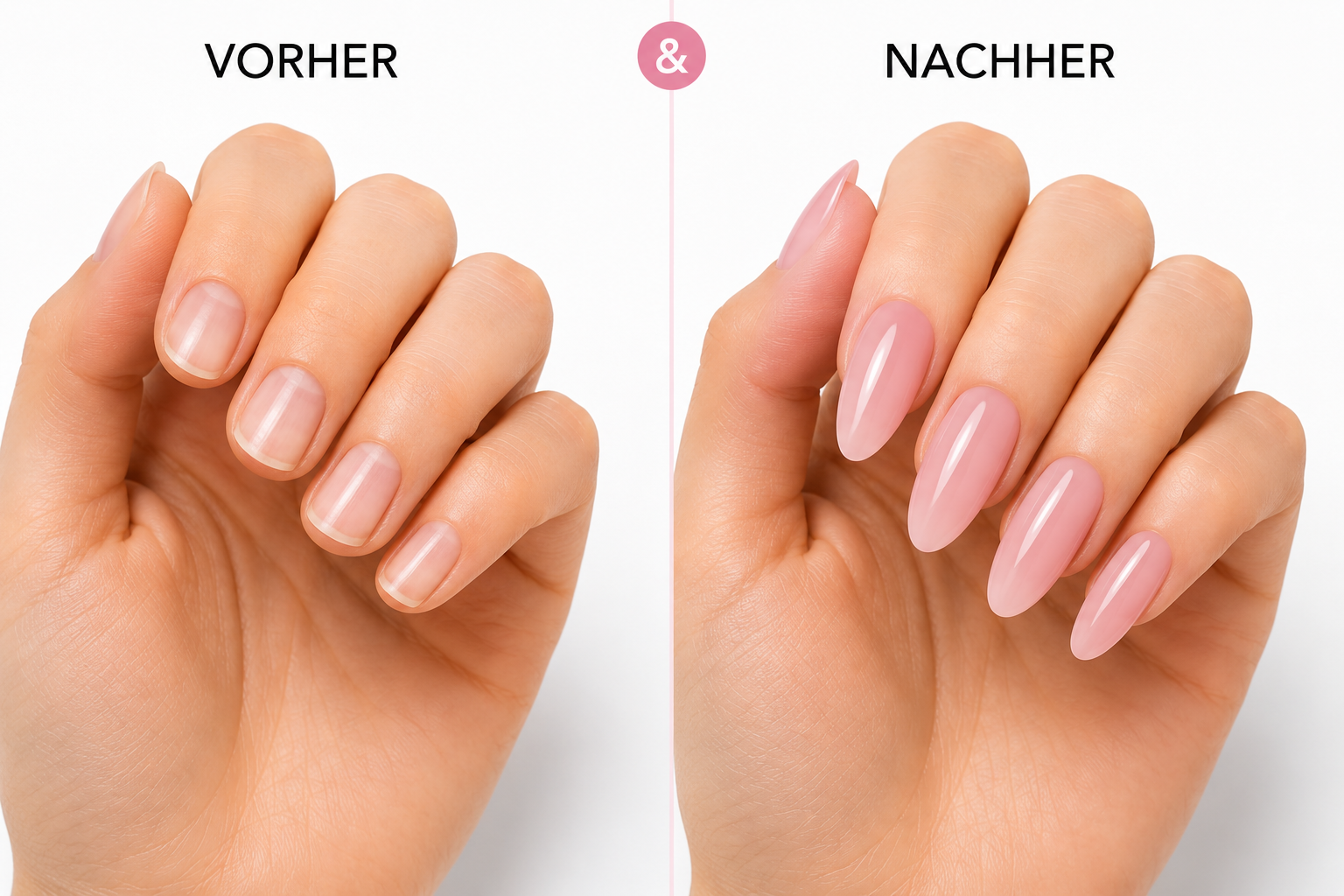 Amelie Nails Acrylgel Rose