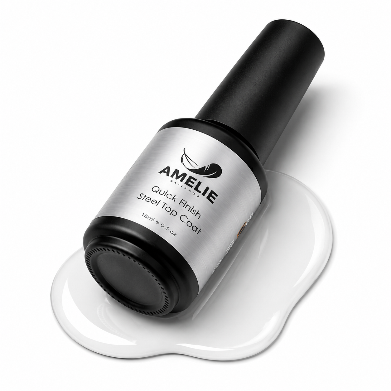 Amelie Nails Quick Finish Steel Top Coat "ohne Schwitzschicht" 15ml
