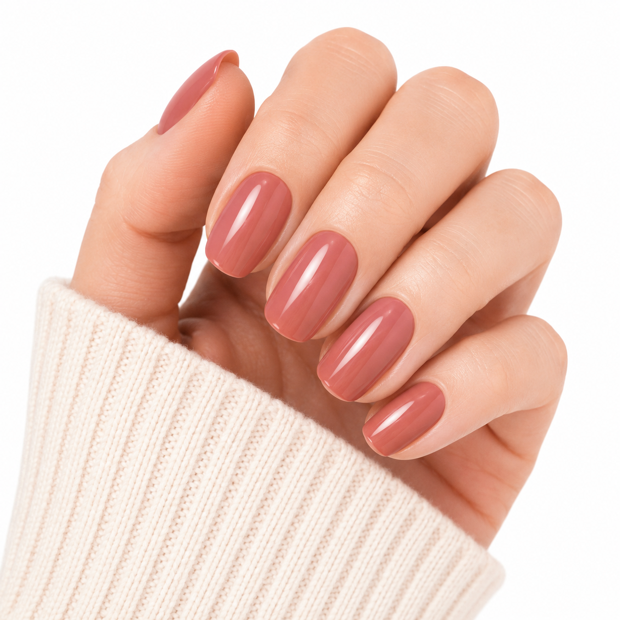 Amelie Nails Nude Top Coat Medium Rose 06* 15ml