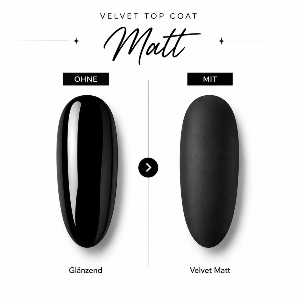 Amelie Nails Velvet Top Coat Matt Versiegler 15ml