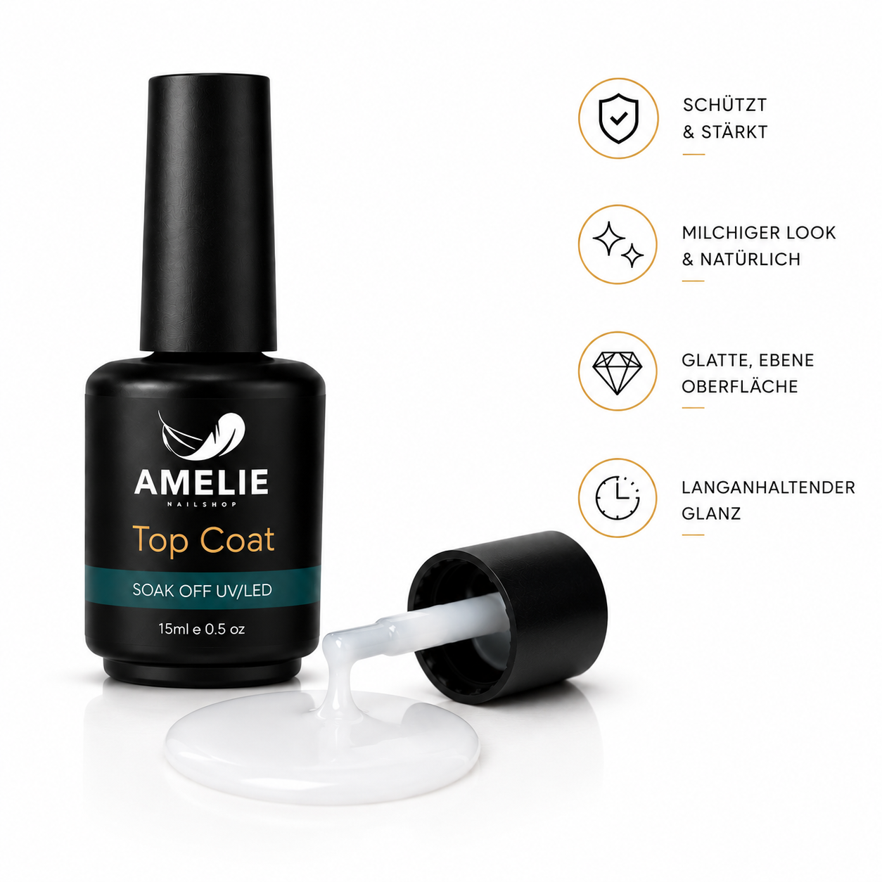 Milky Top Coat 15ml