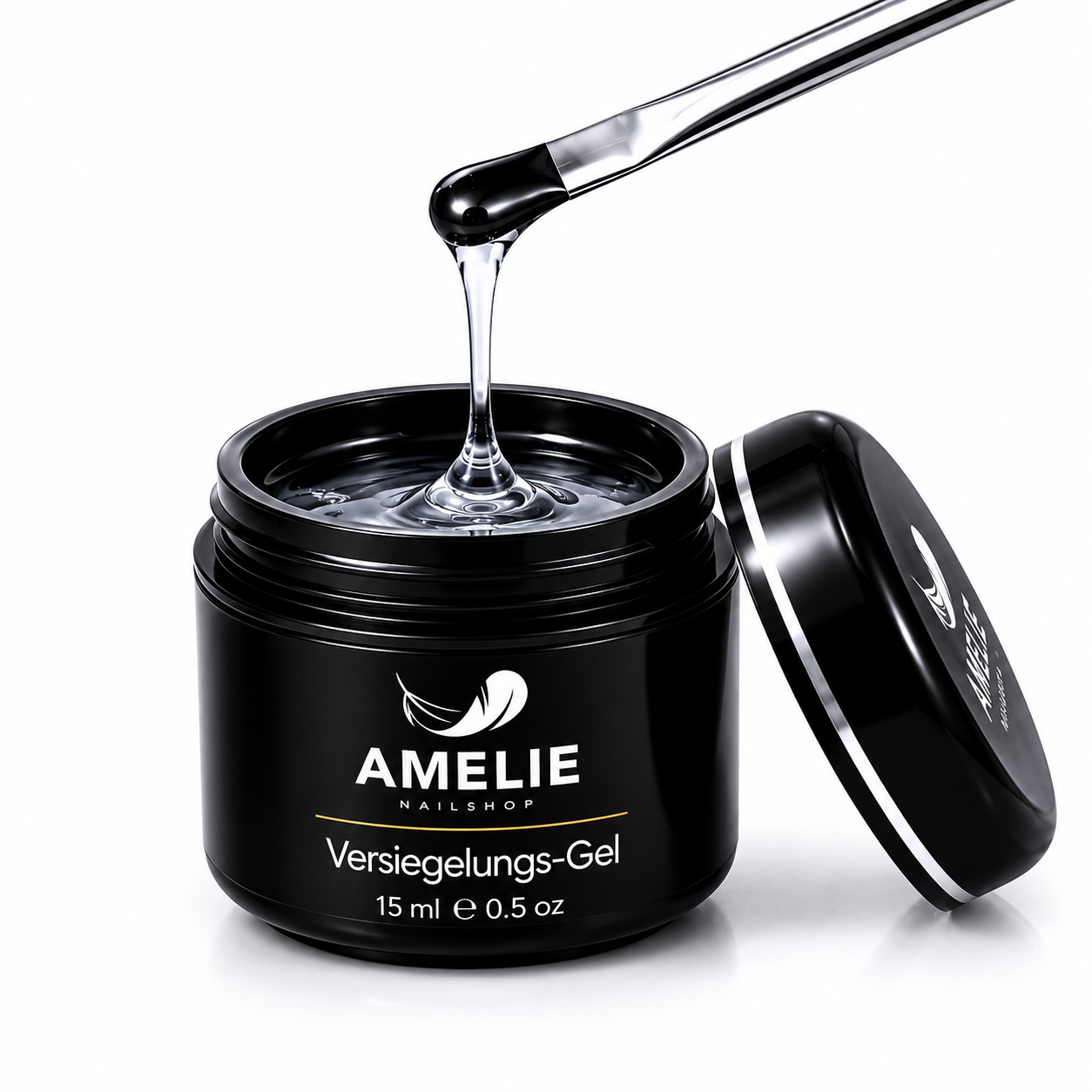 Amelie Nails Versiegelungsgel 15ml – Hochglanz Versiegelung