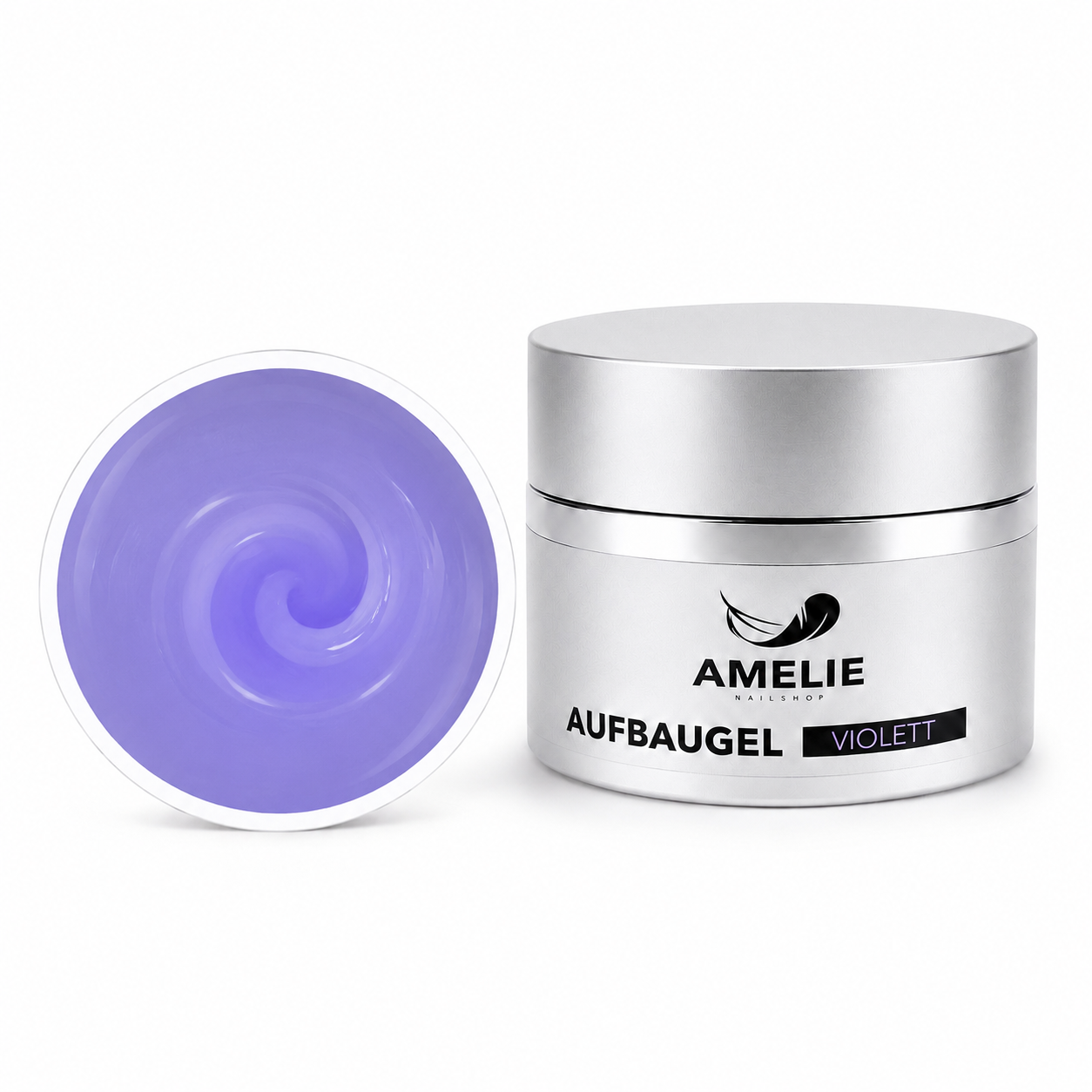 Amelie Nails Aufbaugel Violett UV Gel Builder Gel