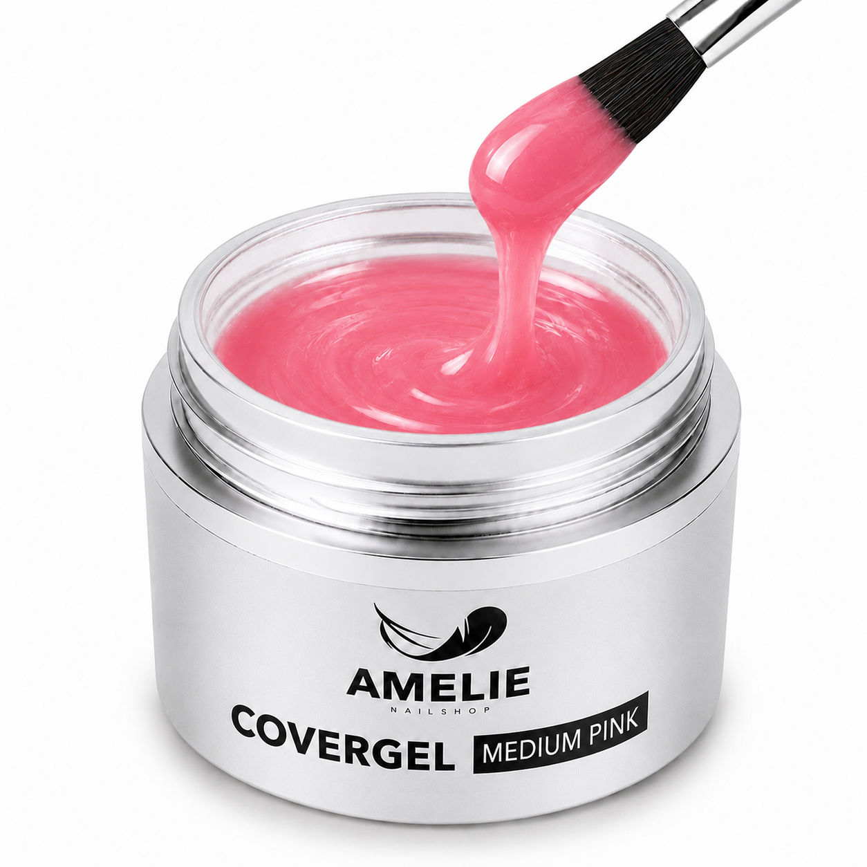 Amelie Nails Covergel UV Gel Medium Pink