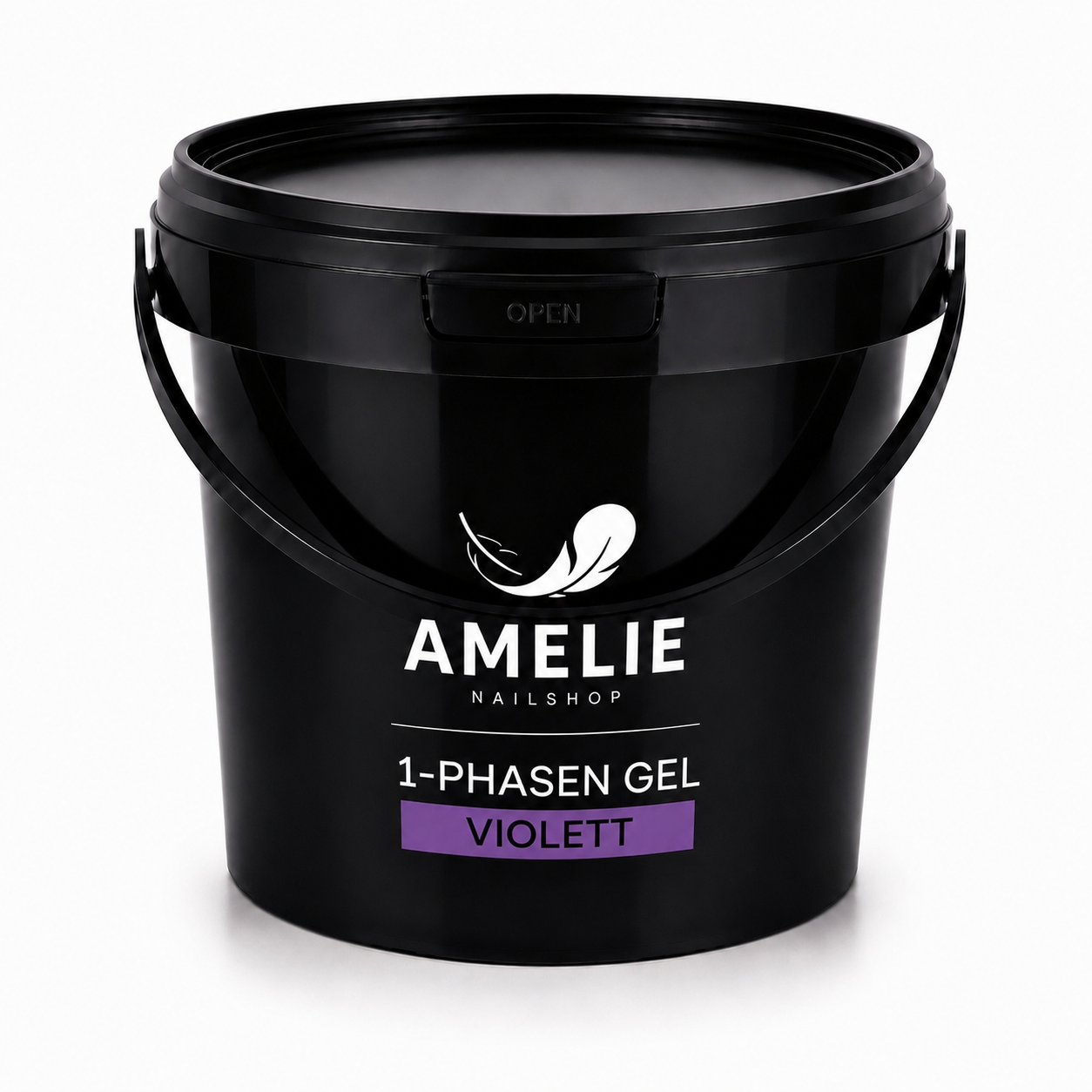 Amelie Nails 1-Phasengel Violett UV Gel Aufbau