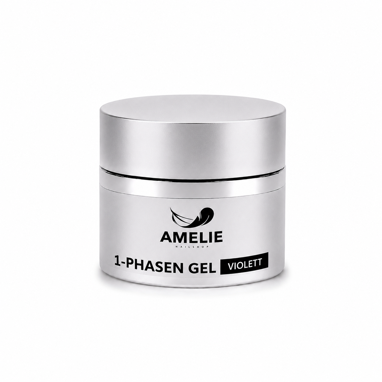 Amelie Nails 1-Phasengel Violett UV Gel Aufbau